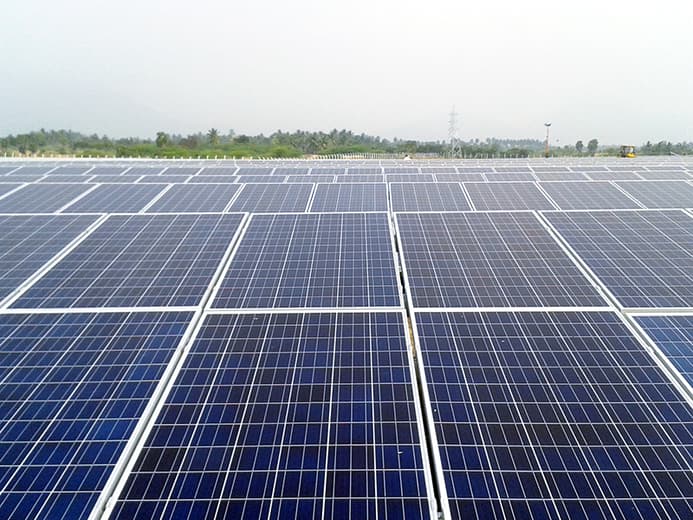 Desert TOPCon Photovoltaic Station in Middle East
